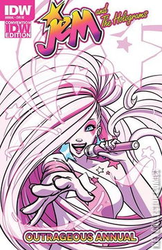 Variant Cover for Jem & The Holograms Annual #1