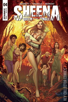 Variant Cover for Sheena, Queen of the Jungle #4