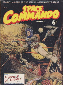 Space Commando Comics #51 