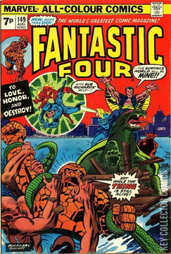 Variant Cover for Fantastic Four #149