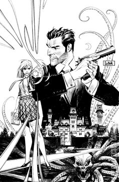 Variant Cover for North Valley Grimoire #1