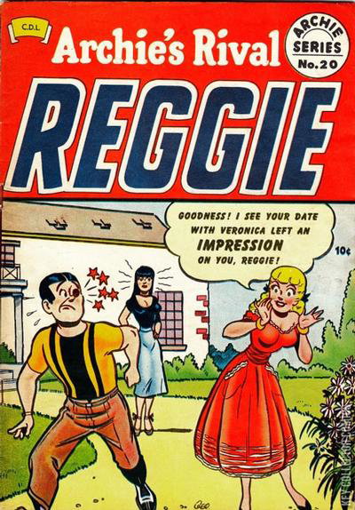 Archie's Rival Reggie #20 Canadian Published January 1