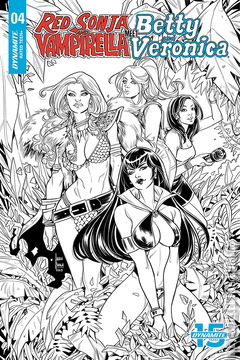 Variant Cover for Red Sonja and Vampirella Meet Betty and Veronica #4
