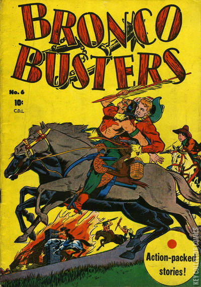 Bronco Busters by Bell Features | Key Collector Comics