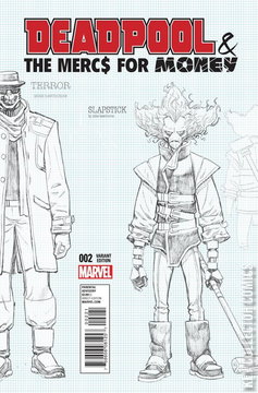 Variant Cover for Deadpool and the Mercs for Money #2