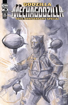 Variant Cover for Godzilla: Mechagodzilla 50th Anniversary Special