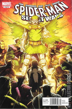 Variant Cover for Spider-Man and the Secret Wars #4