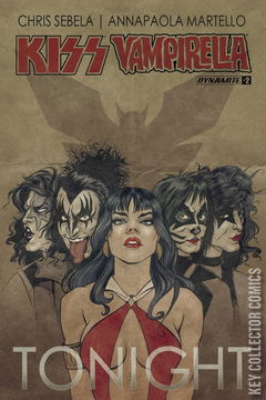Variant Cover for KISS / Vampirella #2