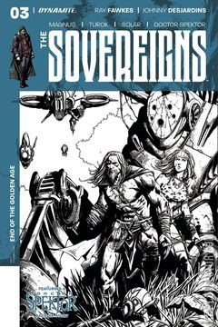 Variant Cover for The Sovereigns #4