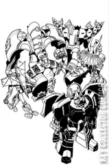 Variant Cover for Transformers: Maximum Dinobots #2