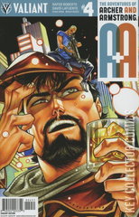 Variant Cover for A&A: The Adventures of Archer & Armstrong #4