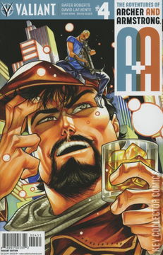 Variant Cover for A&A: The Adventures of Archer & Armstrong #4