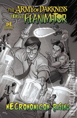 Variant Cover for Army of Darkness vs. Reanimator: Necronomicon Rising #1