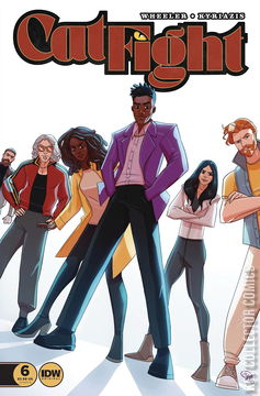 Variant Cover for Cat Fight #6