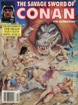 Variant Cover for Savage Sword of Conan, The #196