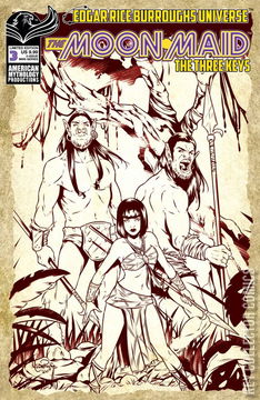 Variant Cover for Moon Maid: Three Keys #3