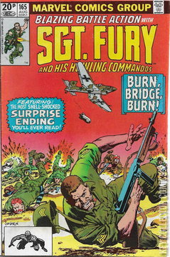 Variant Cover for Sgt. Fury and His Howling Commandos #165