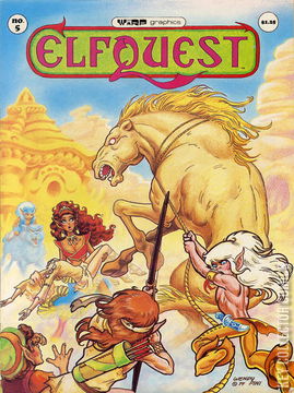 Variant Cover for ElfQuest Magazine #5