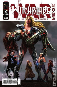 Variant Cover for Witchblade #128