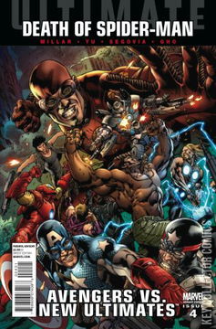 Variant Cover for Ultimate Avengers vs. New Ultimates #4