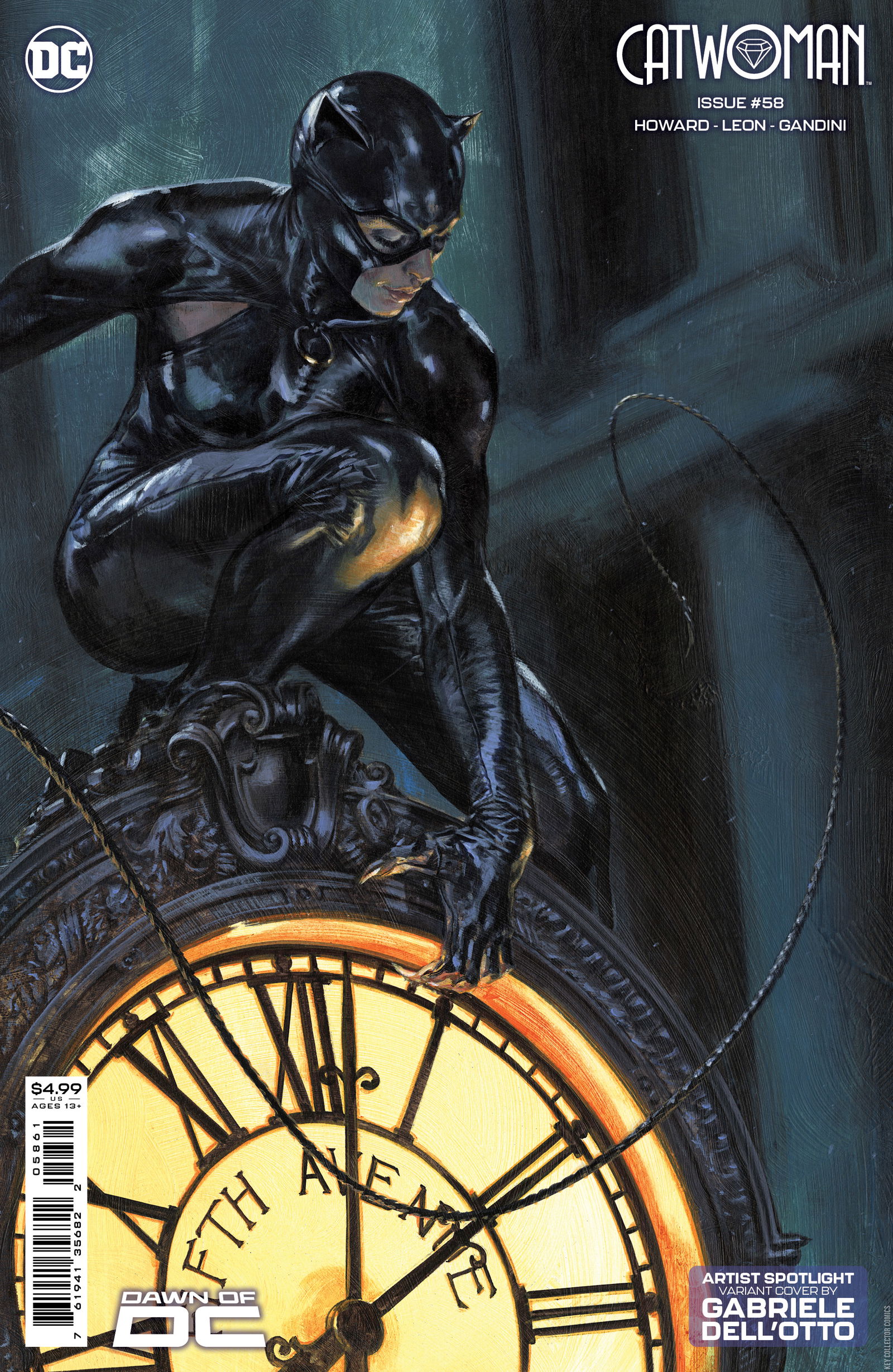 Variant Cover for Catwoman #58