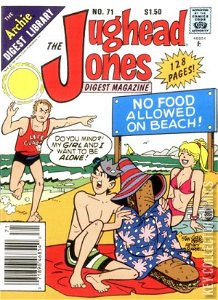 The Jughead Jones Comics Digest Magazine #71