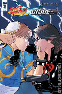 Variant Cover for Street Fighter X G.I. Joe #3