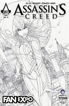 Variant Cover for Assassin's Creed #1