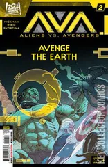 Variant Cover for Aliens vs. Avengers #2