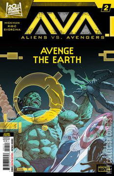 Variant Cover for Aliens vs. Avengers #2