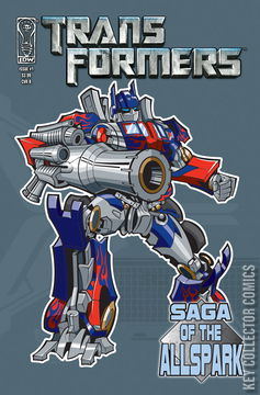 Variant Cover for Transformers Movie Prequel: Saga of the Allspark #1