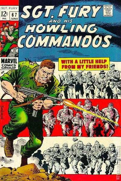 Cover art for Sgt. Fury and His Howling Commandos #67