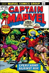 Cover for Captain Marvel #25