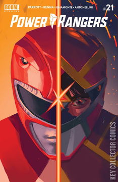 Variant Cover for Power Rangers #21