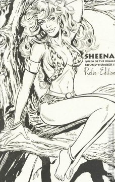 Variant Cover for Sheena, Queen of the Jungle #1