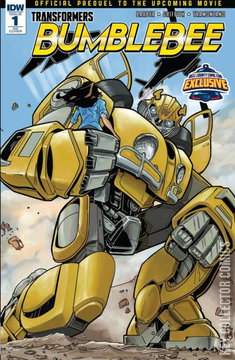 Variant Cover for Transformers: Bumblebee Movie Prequel #1