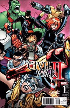 Variant Cover for Civil War II #1