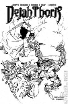 Variant Cover for Dejah Thoris #11