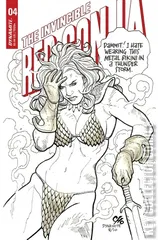 Variant Cover for Invincible Red Sonja #4