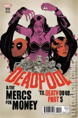 Variant Cover for Deadpool and the Mercs for Money #10