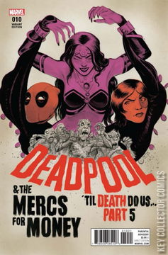 Variant Cover for Deadpool and the Mercs for Money #10
