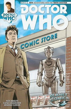 Variant Cover for Doctor Who: The Tenth Doctor #1