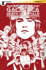 Variant Cover for Battlestar Galactica: Death of Apollo #1