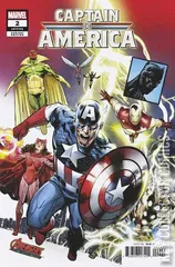 Variant Cover for Captain America #2