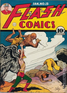 Variant Cover for Flash Comics #13