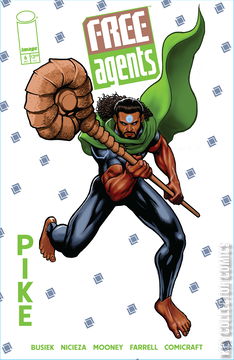 Variant Cover for Free Agents #6