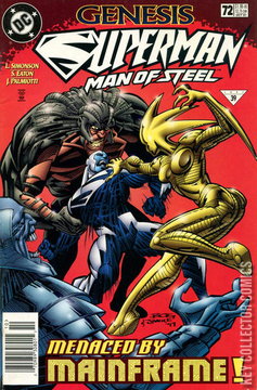 Variant Cover for Superman: The Man of Steel #72