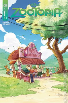Variant Cover for Zootopia #5