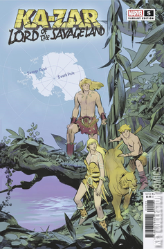 Variant Cover for Ka-Zar: Lord of the Savage Land #5