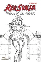 Variant Cover for Red Sonja: Empire of the Damned #3